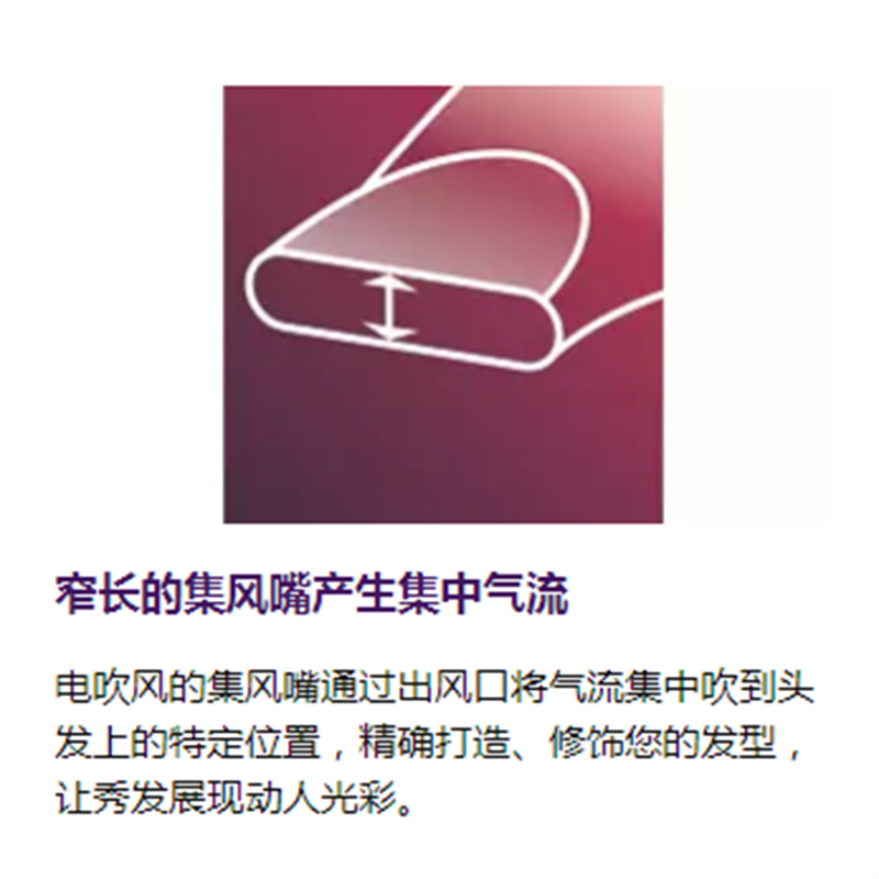 飞利浦吹风机hp8107小功率1200w学生宿舍迷你电吹风