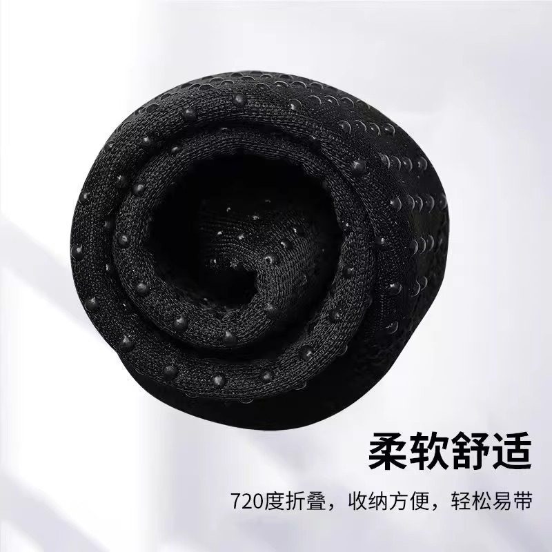专业潜水袜3MM加厚耐磨防滑袜套涉水冲浪成人中筒袜防割沙滩袜3759A 3mm成人潜水袜黑色绑带款/1双装. M（38-39码）