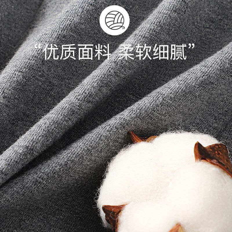 浪莎男士内裤纯棉抗菌裆新款宽松舒适透气四角短裤男平角裤男内裤4条装图片