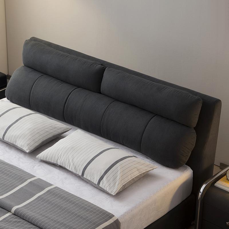 布艺床双人床主卧榻榻米床北欧简约现代1.8米网红科技布床可拆洗 单床1800mm*2000mm组装式箱体床