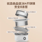 飞利浦(PHILIPS)电蒸锅 电煮锅 电火锅 多功能锅家用不锈钢涮蒸炖煮多用途锅9升三层大容量 HD3300/20