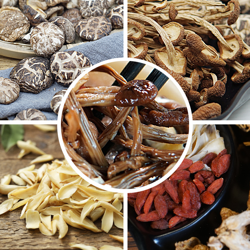龙泉山 茶树菇菌菇95克混合汤料包煲汤材料全家滋补汤料包老火汤养生炖汤材料干货家庭装 95g