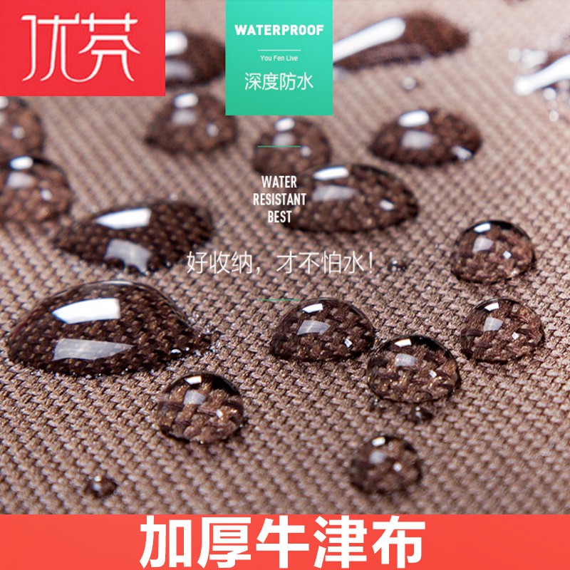 牛津布整理箱特大号布艺衣服棉被收纳箱整理袋收纳袋打包袋 三维工匠高清大图