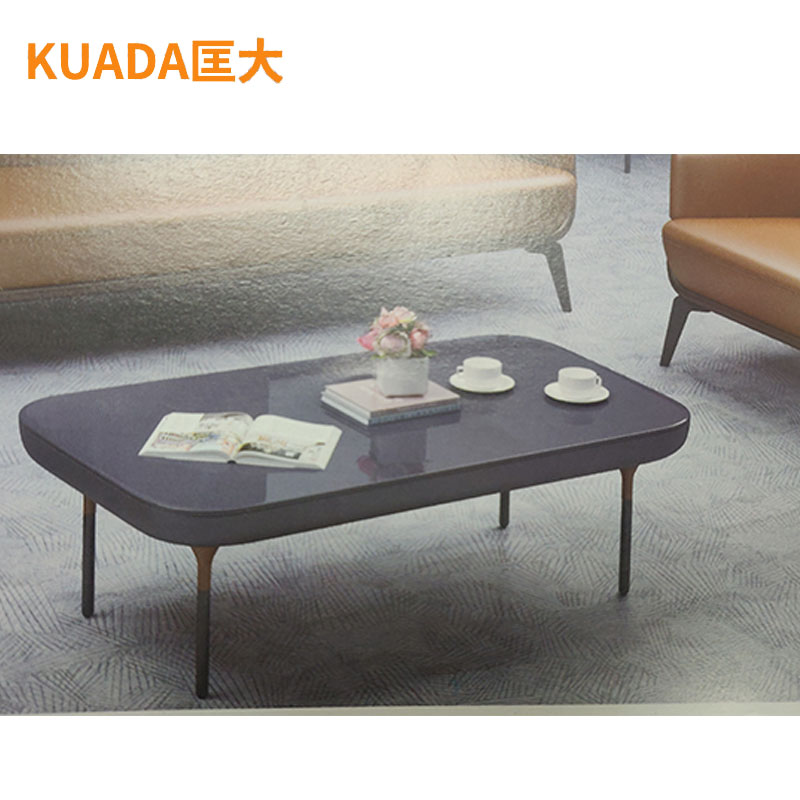 匡大 办公沙发 皮艺沙发 办公室接待沙发 单人沙发 三人沙发 茶几 KDT397高清大图