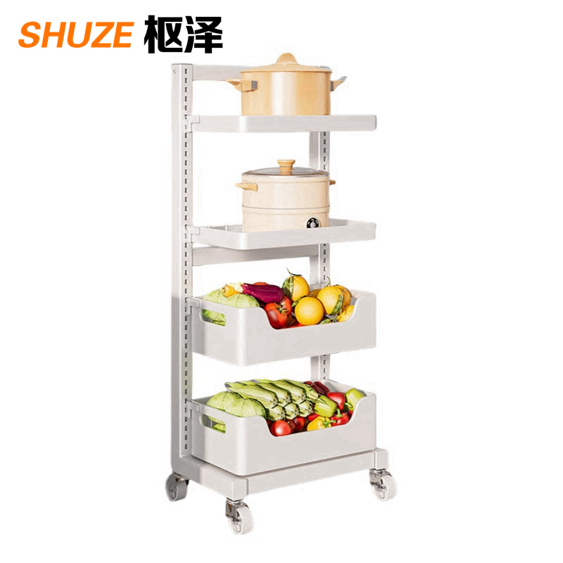 枢泽 多层可调节置物架 二板二框 个高清大图