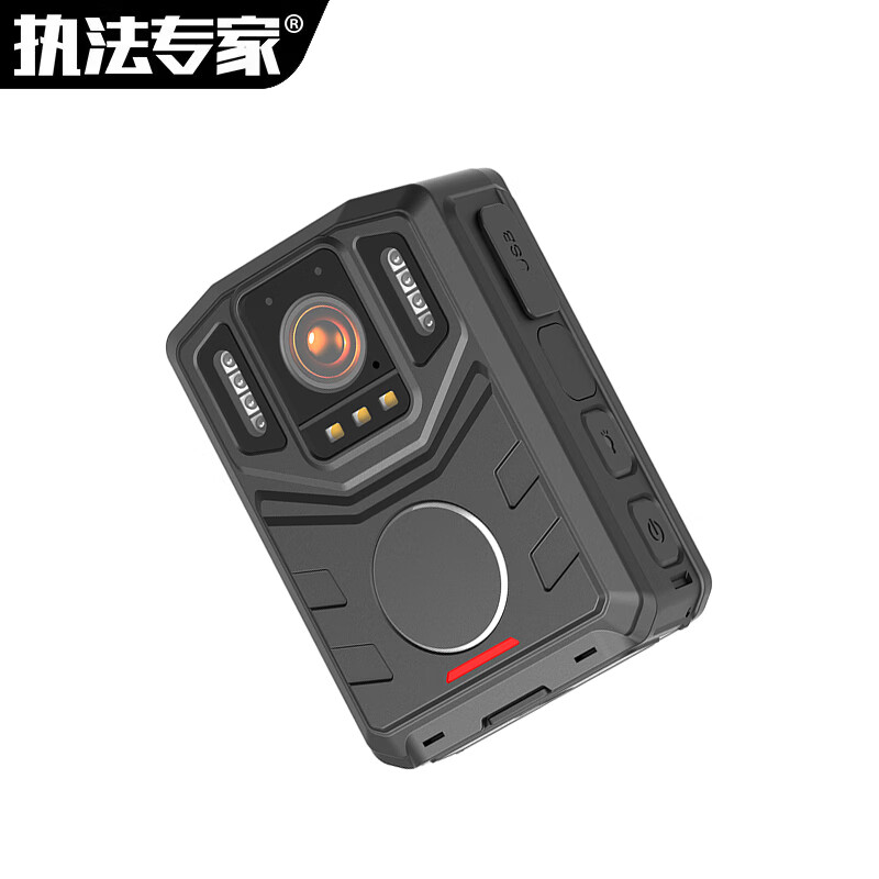 执法专家 DSJ-D9 4800万像素4K高清屏分辨率长续航双电板夜视胸前佩戴随身 标配32G 摄像记录仪 (计价单位:高清大图