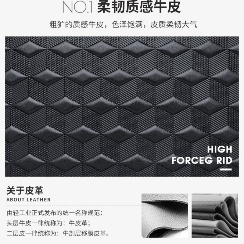 斯妮拉英皇保罗真皮斜挎包男款单肩包男士包包2023新款轻便多功能通勤包小包高清大图
