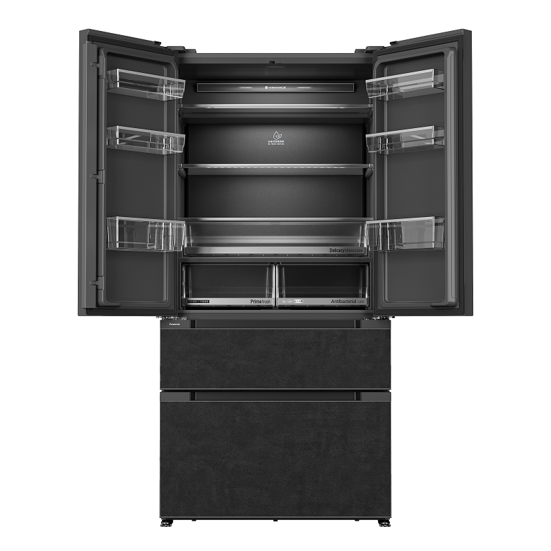 松下(Panasonic)NR-W582TF-X超薄573升全嵌冰箱 双循环双系统法式电冰箱 纳诺怡净味 四季舱温度设置