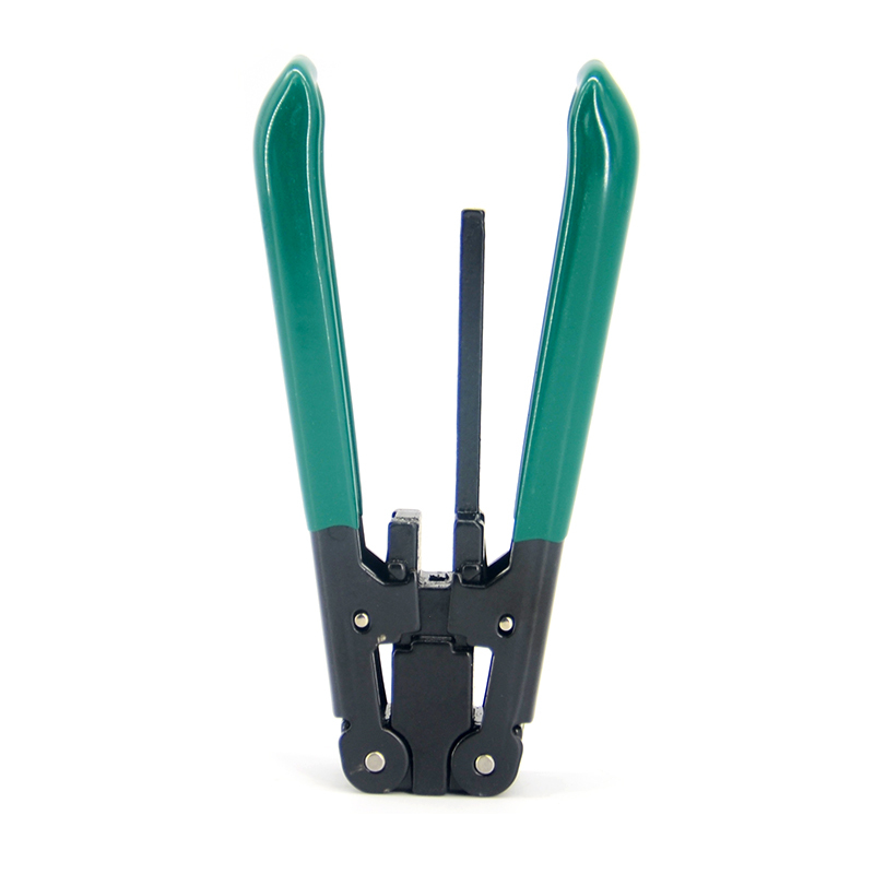 东电通信dodemdtkbq001ftth装维工具皮线光缆开剥钳剥线钳绿色