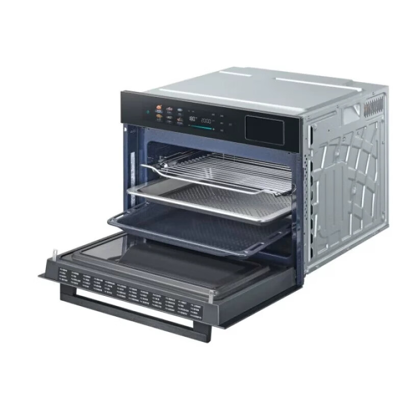 西门子 CS3T7MPG5W 智魔方Pro嵌入式蒸烤箱蒸烤炸炖煮一体烤箱 蒸饭柜高清大图