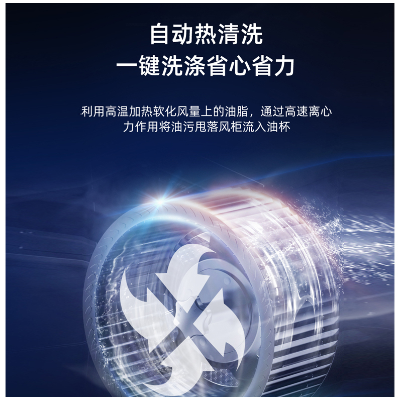 志高(CHIGO) 侧吸式F818大吸力抽油烟机家用 厨房脱排小型吸油烟机上门安装
