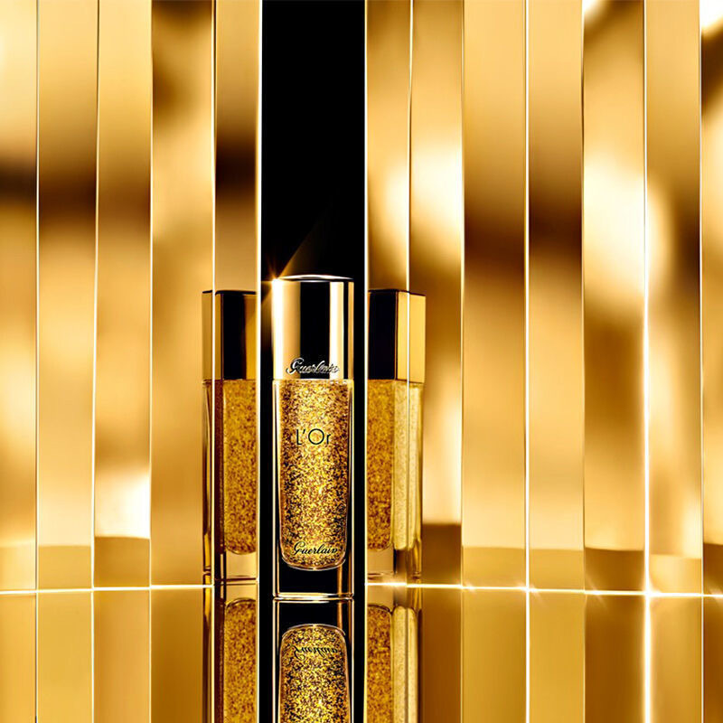 娇兰Guerlain24k金箔金钻妆前乳焕彩凝露幻彩流星保湿隔离霜金箔妆前乳 金箔妆前乳30ml高清大图