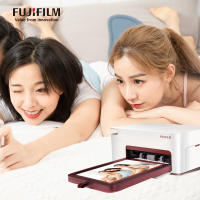 富士(FUJIFILM)INSTAX Smart小俏印二代冰雪白 立拍立得 快显胶片打印 小型家用 照片相片无墨打印