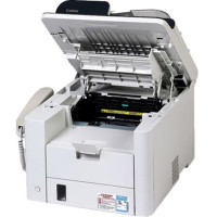 佳能(Canon)FAX-L418SG商用办公家庭黑白激光多功能高速传真打印复印一体机带话话筒柄传真机 官方标配
