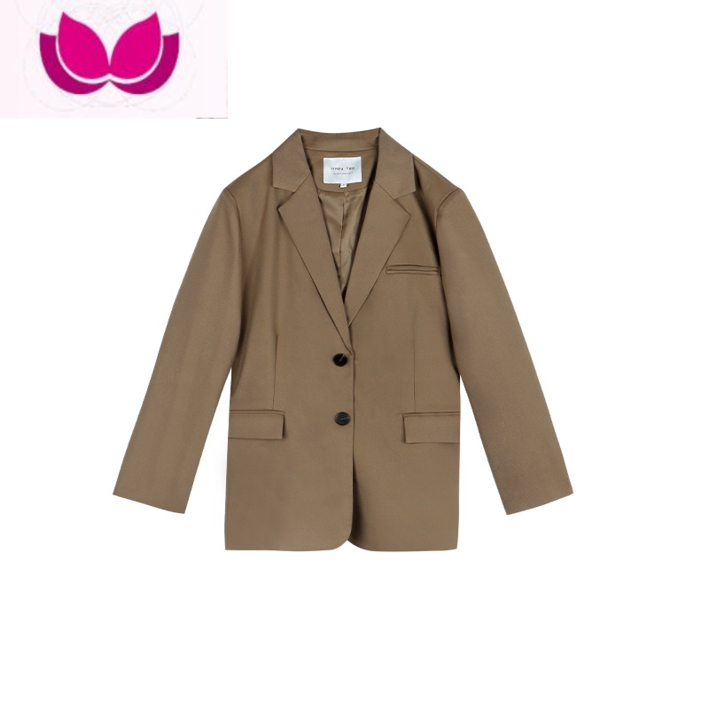 七斓早春季2023新款茶歇法式格子吊带连衣裙子女夏季高级长裙套装 西装外套单件OK M