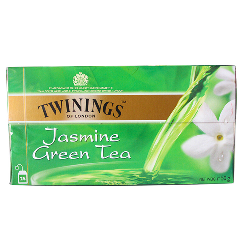 英国川宁(TWININGS) 茉莉花茶25包*2g 波兰进口茶叶袋泡茶包