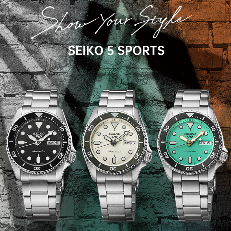 SEIKO精工5号手表男女款中性风运动机械腕表SRPK31K1高清大图