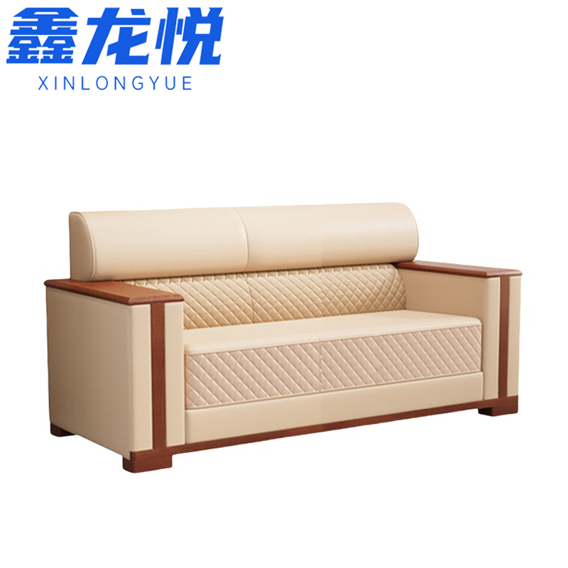 鑫龙悦办公沙发双人位个高清大图