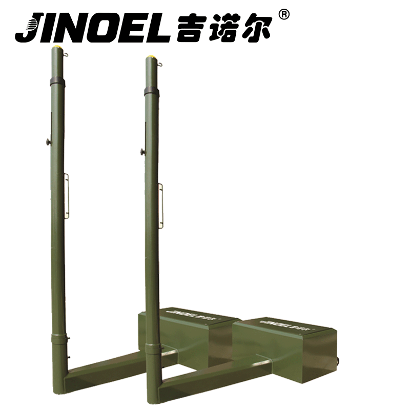 吉诺尔排球柱JNE-6521高档移动式大箱排球柱图片