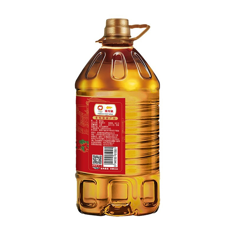 金龙鱼外婆乡小榨匠心臻选菜籽油 5L