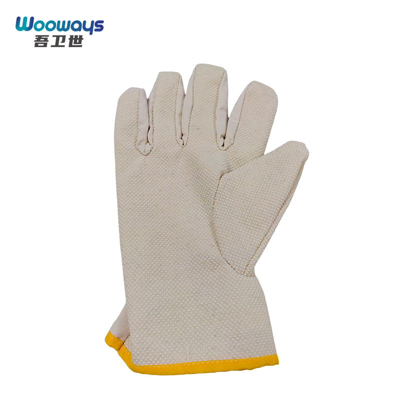 吾卫世 防滑帆布点胶手套 均码 双高清大图
