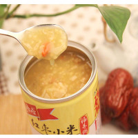 娃哈哈红枣小米福养粥360克 *12罐整箱装代早餐速食粥哇哈哈八宝粥 开罐即食 营养丰富