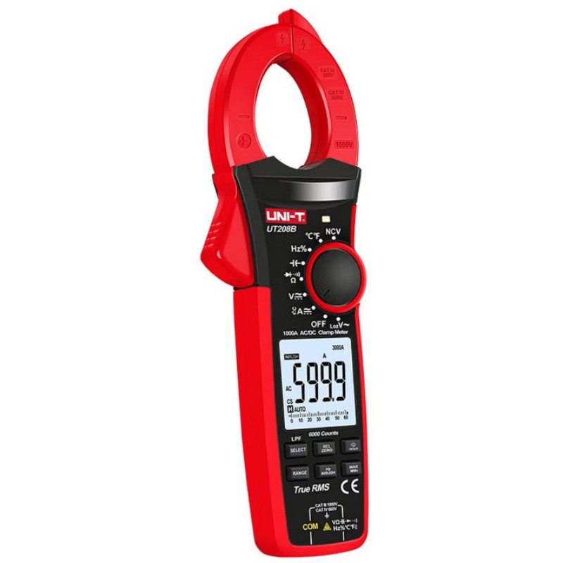 优利德 UT208B 1000A钳形电流表 42mm/6000(单位:台)高清大图