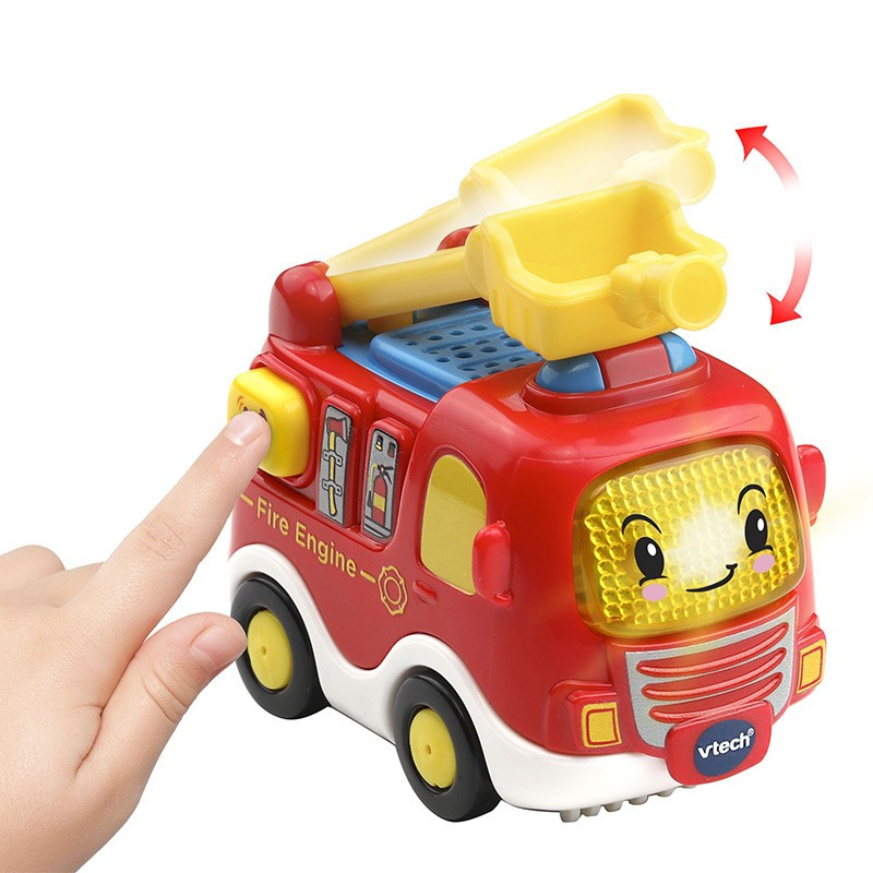 伟易达(Vtech)神奇轨道车声光拯救消防局 男孩玩具 模型小孩声光轨道新年礼物 80-503918