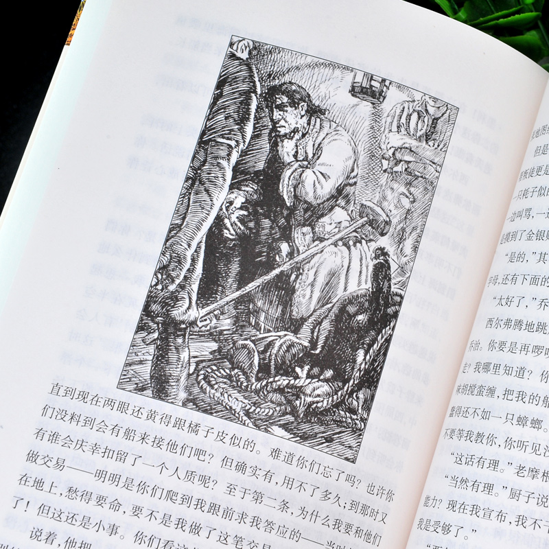 [正版]218页完整版 金银岛 原著无删减 史蒂文森 中国文联出版社 世界经典名著书籍小学生初中生五年级四年级六年级青高清大图