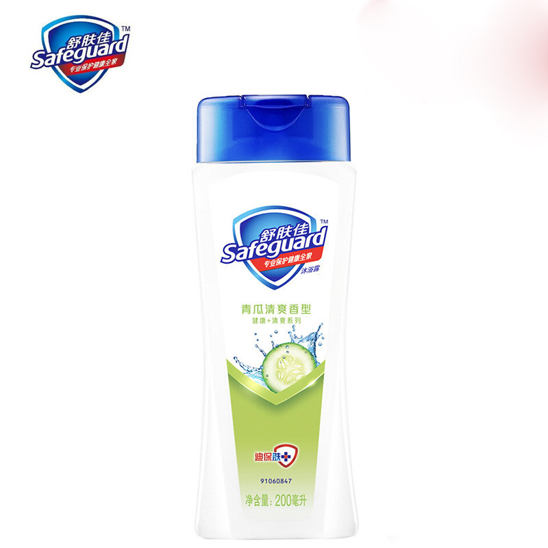 (DT)舒肤佳(Safeguard ) 400ml 青瓜清爽香型 沐浴露 (计价单位:瓶)
