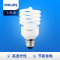 飞利浦照明(PHILIPS) 能灯泡 荧光灯管节能高亮灯泡 螺旋型E27 12W-E27大螺口 白光6500K室外灯饰
