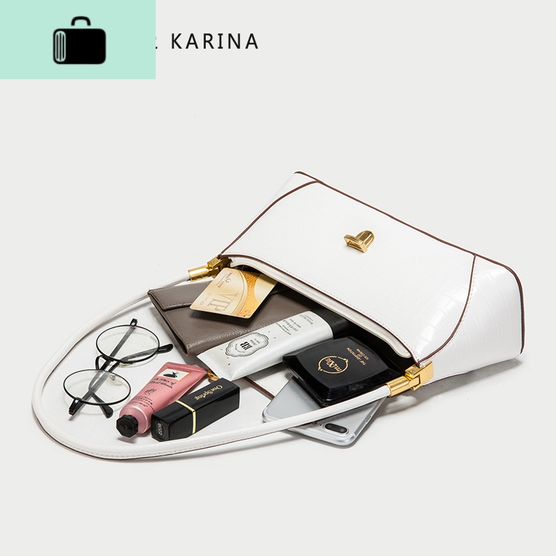 复古腋下包法棍中古包包女2020新款潮洋气小众设计单肩手提包NEWLAKE高清大图