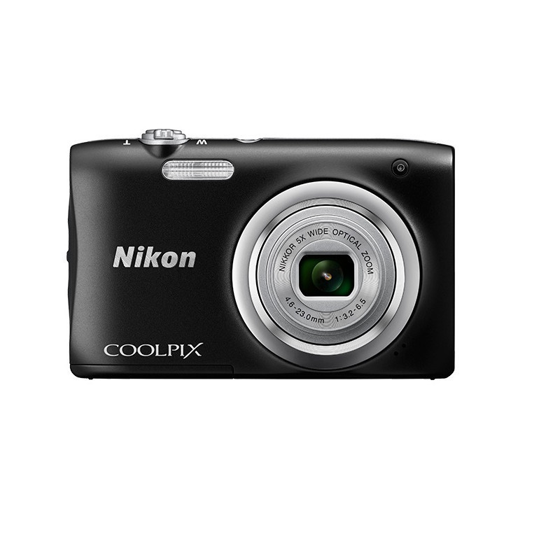 尼康(Nikon) COOLPIX A100 轻便型数码相机 国行黑色,家用便携高清数码相机