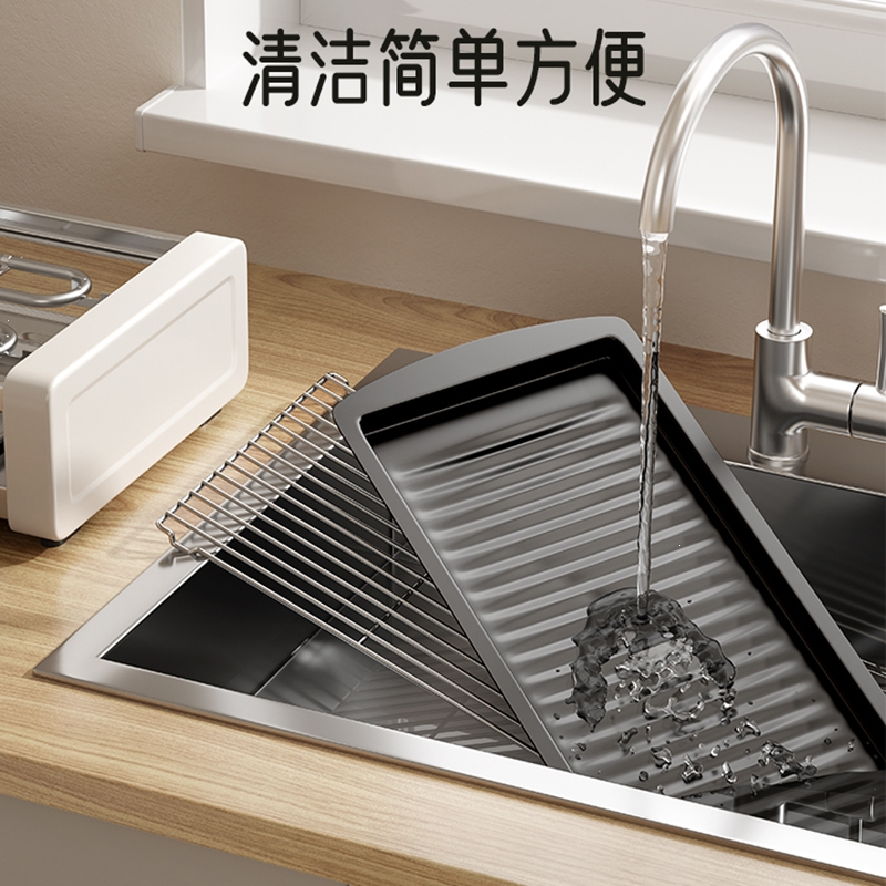 邦可臣电烧烤炉子家用烧烤架电烤盘户外多功能烤肉机烤串电烤锅1257_大号双层烤炉烤网煎烤盘4个手碟