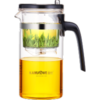 KAMJOVE/金灶 TP-165 全过滤飘逸杯 茶道杯 高硼硅玻璃茶壶耐高温 耐热玻璃泡茶壶 带内胆茶壶 玻璃茶具