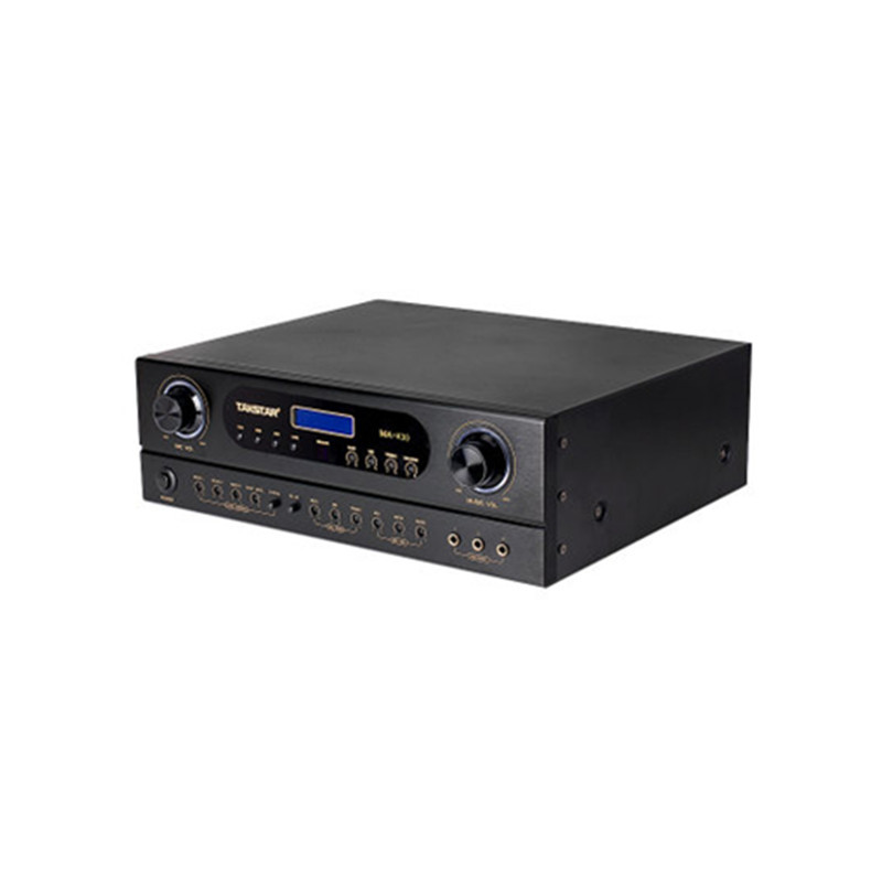 takstar得胜mak30卡拉ok功放机一体机ktv会议舞台av功放视频