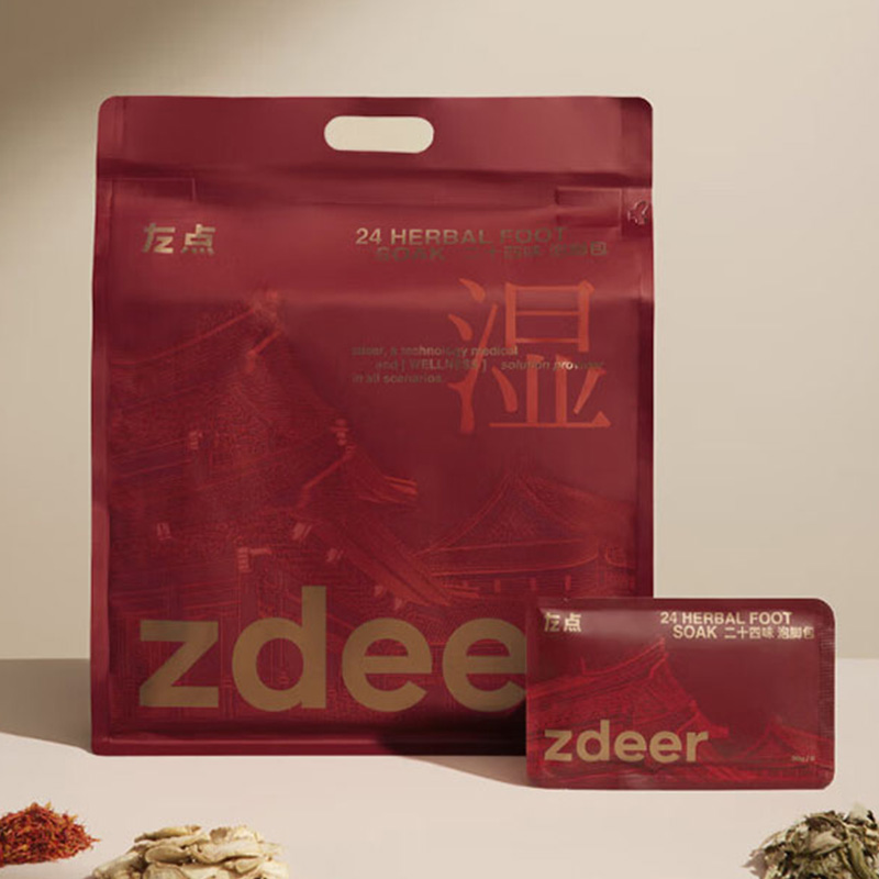 左点泡脚包暖足暖身身心轻盈舒缓凝神24味泡脚包ZD-PJF-06-24高清大图