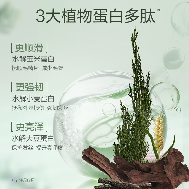 阿道夫芯韧柔滑护发素618ml 多肽角蛋白天然香植物香氛护发膜高清大图