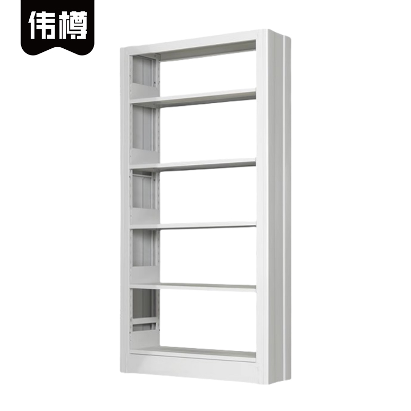 伟樽书架单面五层100*30*200cm个高清大图