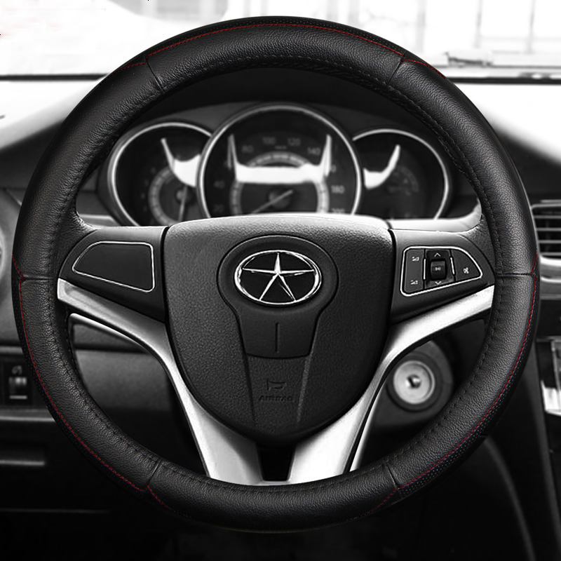 江淮瑞风s3/s5悦悦s2瑞风商务车m3/m4/m5和悦a30专用真皮方向盘套