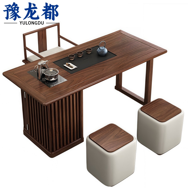 豫龙都 桌椅1.2m 一桌一椅两凳 套