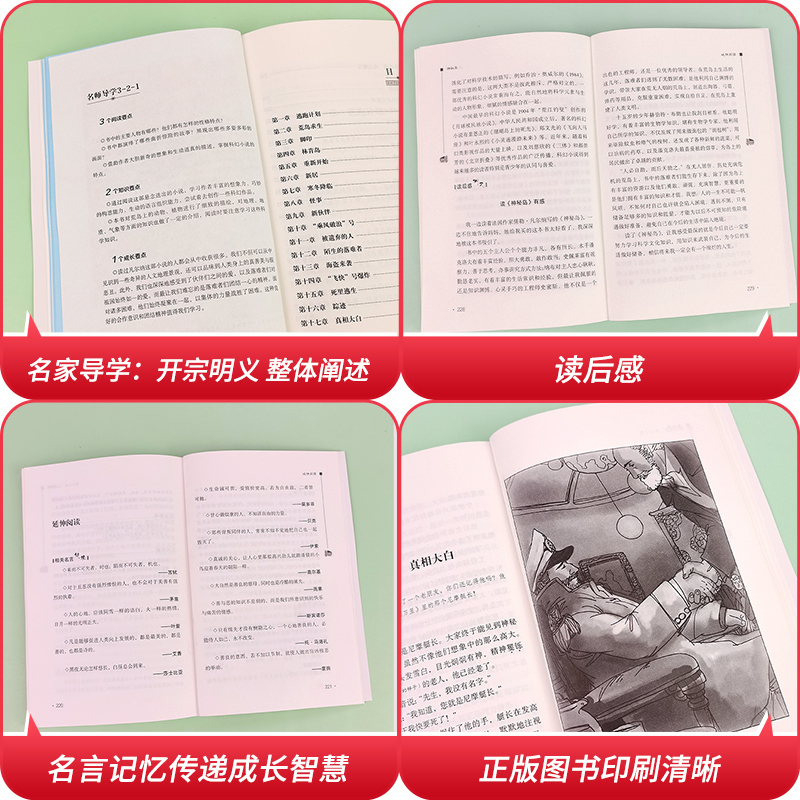 神秘岛 [正版]神秘岛(中小学生课外阅读指导丛书)无障碍阅读 彩插励志版