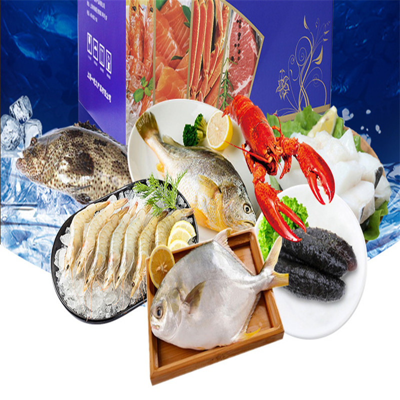 统牌精品海鲜礼盒aa级波士顿龙虾石斑鱼对虾鳕鱼大黄鱼大鲳鱼乌参生鲜荟萃全球美食单盒价b2b商品报价 参数 图片 视频 怎么样 问答 苏宁易购