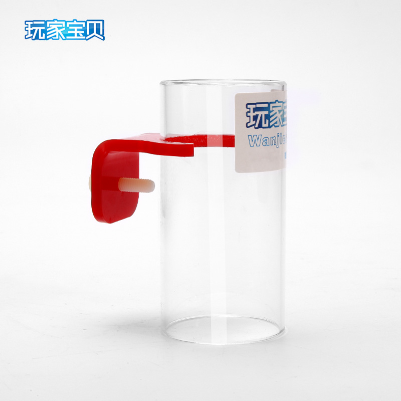 鱼缸喂食圈 鱼儿喂食器 亚克力喂鱼器热带鱼适用精品鱼缸喂食桶高清大图