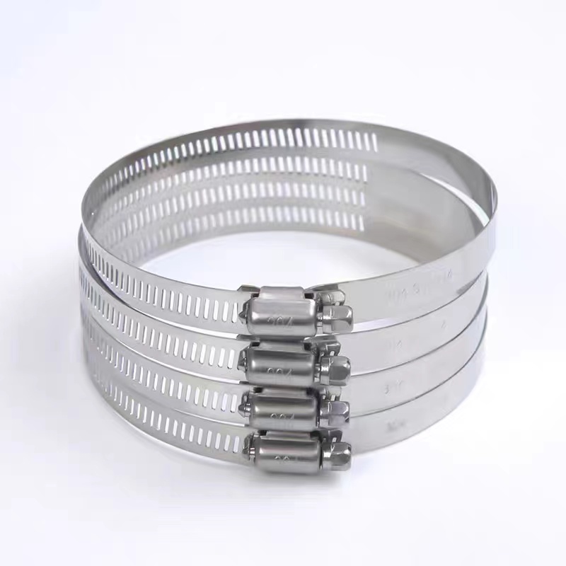 伟鹏双兴 304不锈钢喉箍可调管卡 141-165mm 个高清大图