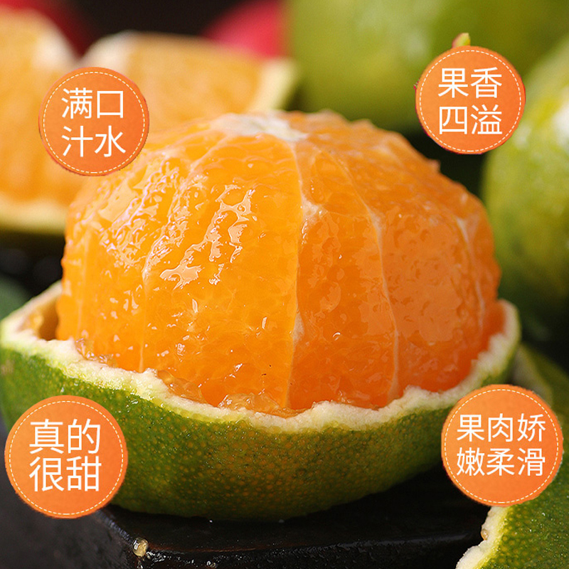 [熊猫鸟]新鲜广西蜜桔 净重3斤 小果 15-16个/斤 新鲜时令水果当季整箱保养蜜桔