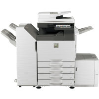 夏普(SHARP)MX-C6081DV 数码彩色复合机 激光打印机A3A4复印扫描一体复合机 N