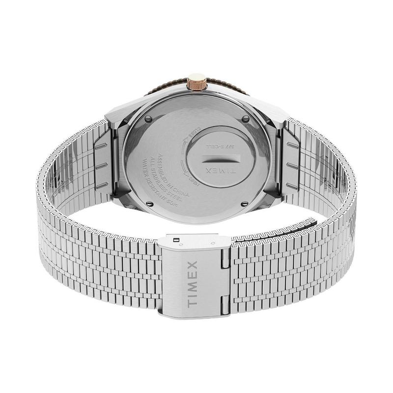 Timex 女士石英腕表mm玫瑰金表圈防水商务休闲女款手表高清大图