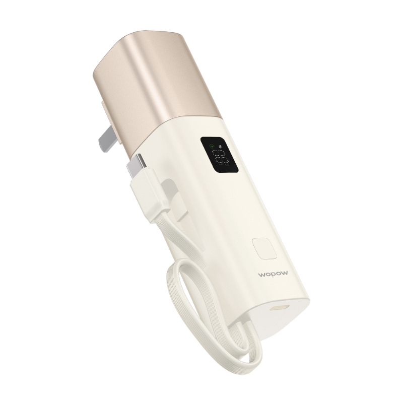 沃品LQ09聚能棒AC充电器移动电源(单位:个)白色高清大图