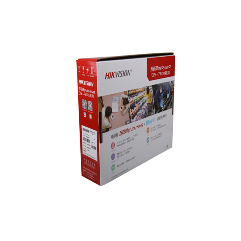海康威视 (HIKVISION) 硬盘录像机 DS-7804NB-K1C 金属外壳网络监控录像机 4路高清单盘监控录像机